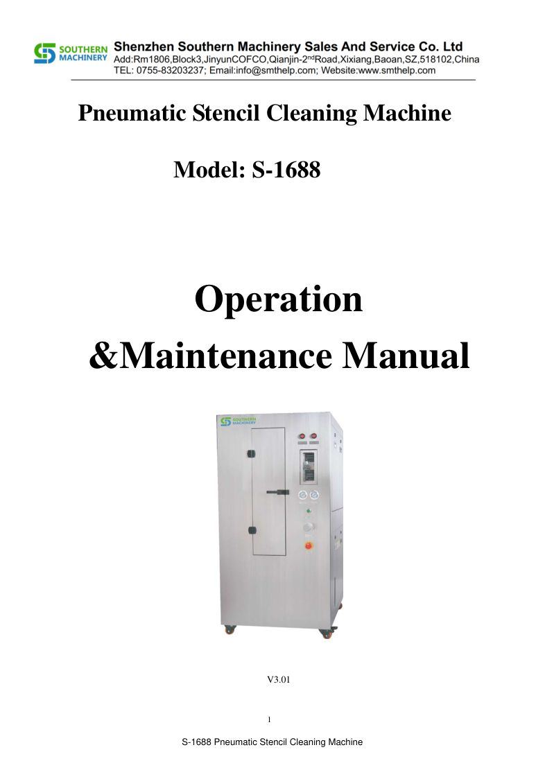 Southern Machinery cleaning machine photo